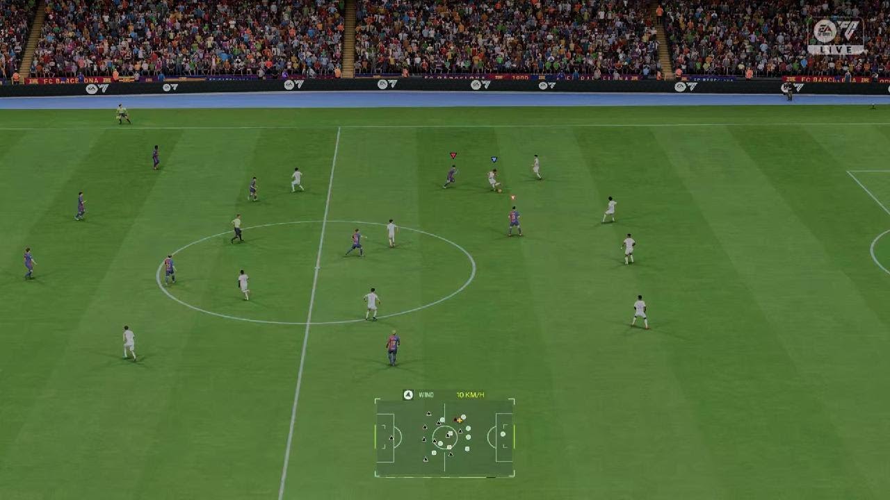 FC 25 Barca against Paris Uncut gameplay