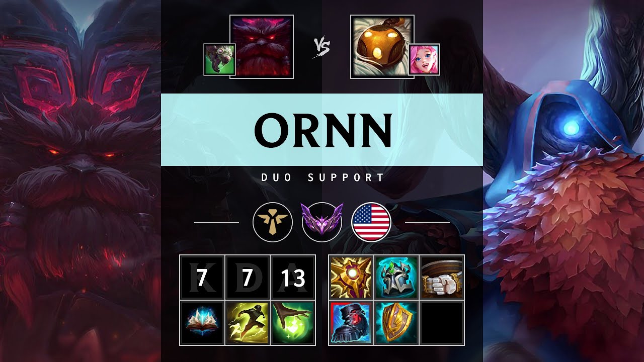 Ornn Support vs Bard - NA Master Patch 25.17