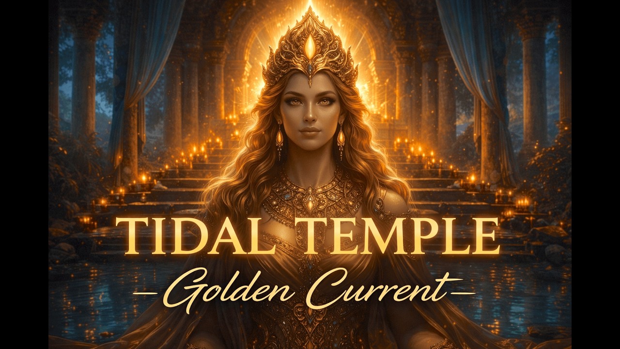 Tidal Temple – Golden Current | Mystical Ambient Session (Big Wave Radio)