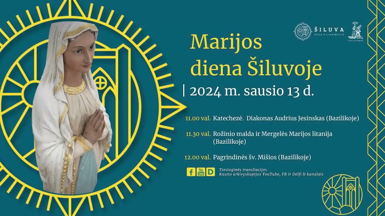 Sausio  13 d  Marijos diena &Scaron;iluvoje., Katecheze. Diakonas Audrius Jecinskas