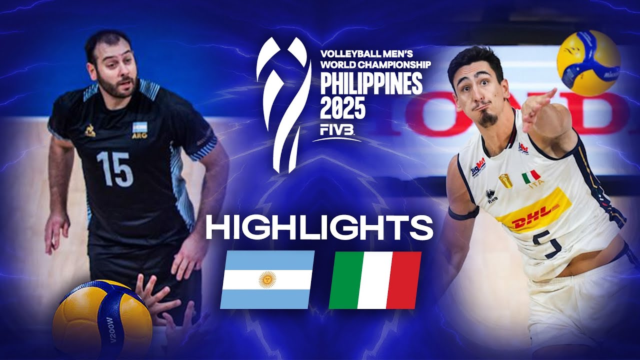 Argentina 🇦🇷 vs. Italy 🇮🇹 - Highlights | Men's World Championships 2025