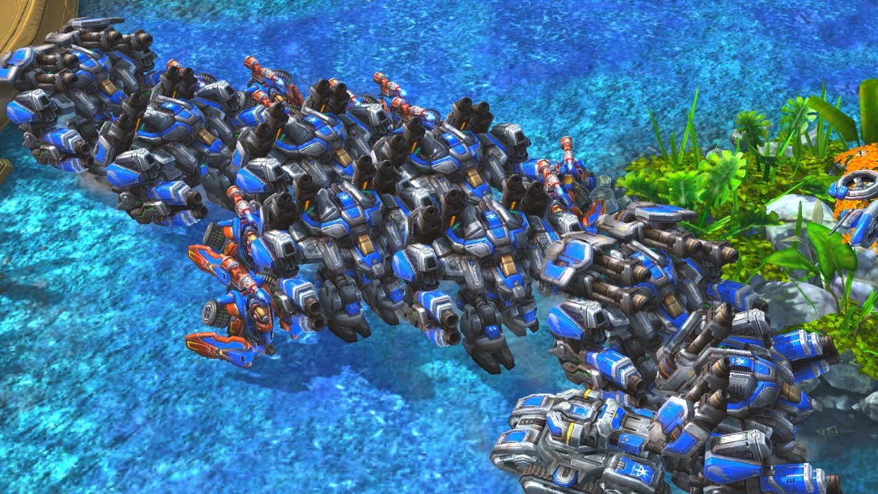 I Built MASS Thors Against a Grandmaster Protoss...