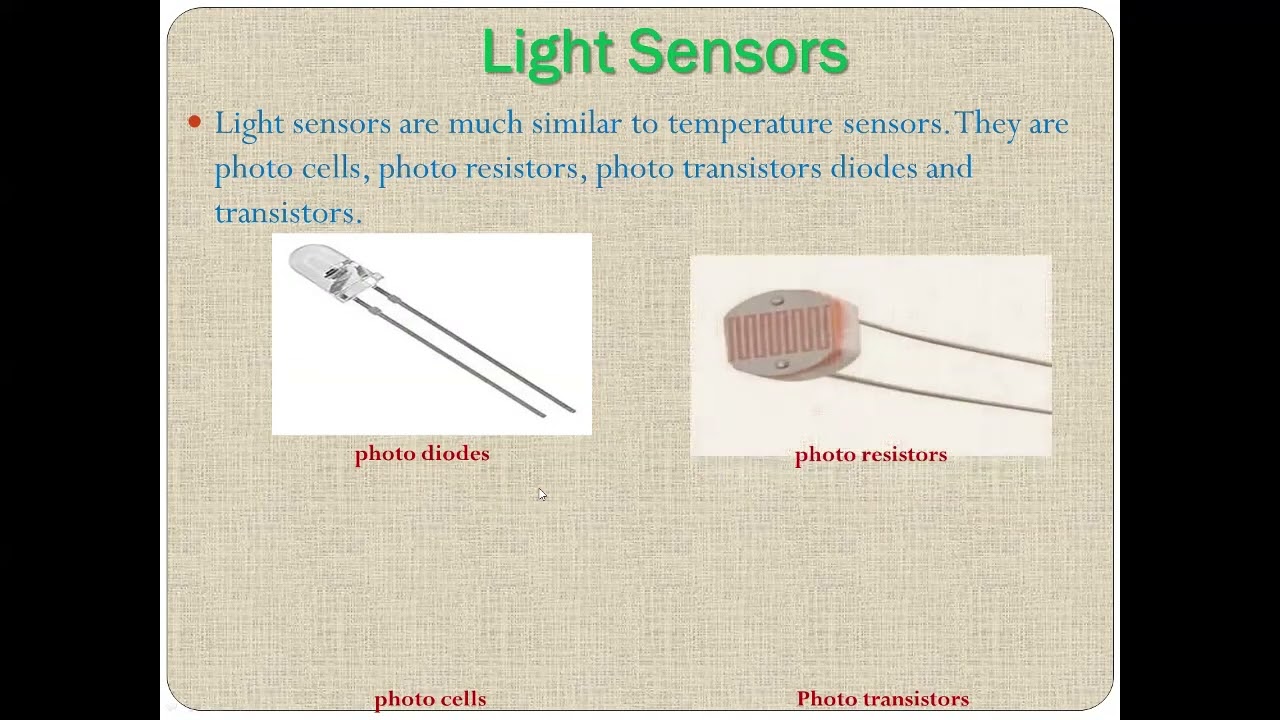 Sensors and Actuators الورشة الأولى الجزء 2