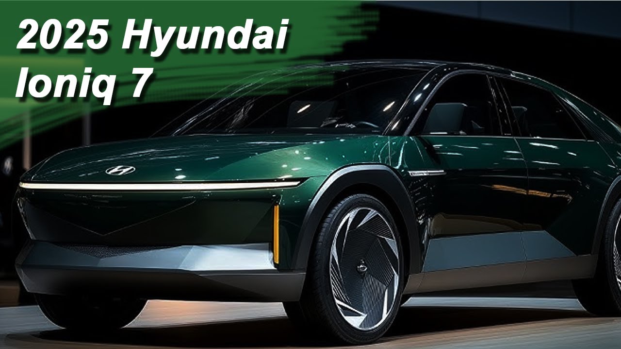 2025 Hyundai Ioniq 7 Electric SUV First Look Specs and Range