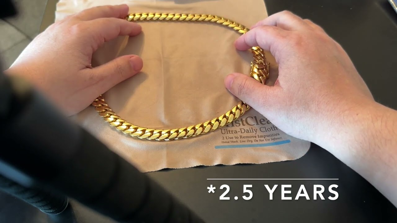 Rey’s Gold & Cash : 14k 12.6mm 23” Miami Cuban - 2.5 year review