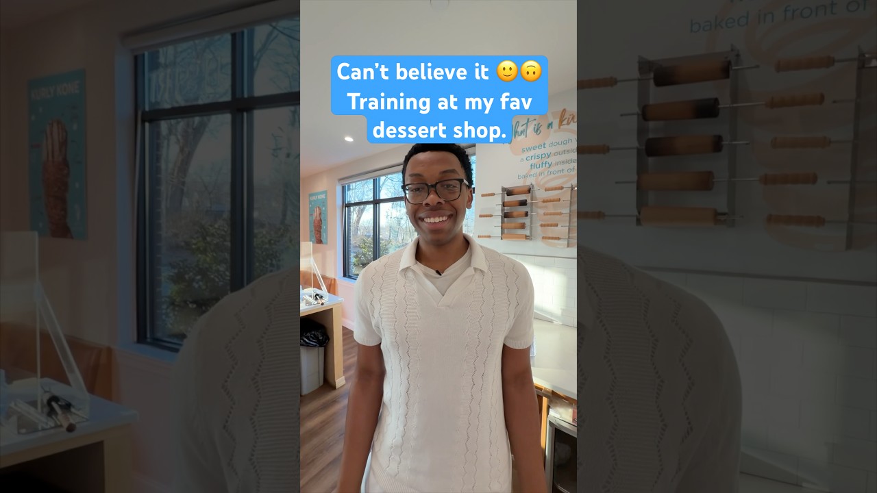 Hiring customers that were kids when we 1st opened is so heart warming. You can feel the joy!