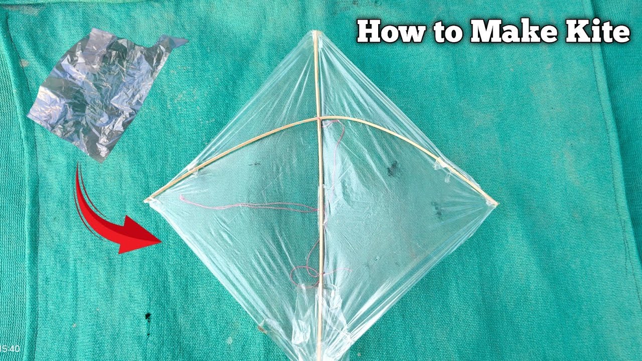 पतंग बनाना सीखें ✂️ | Easy Kite Making Tutorial | How to Make Kite at Home 
