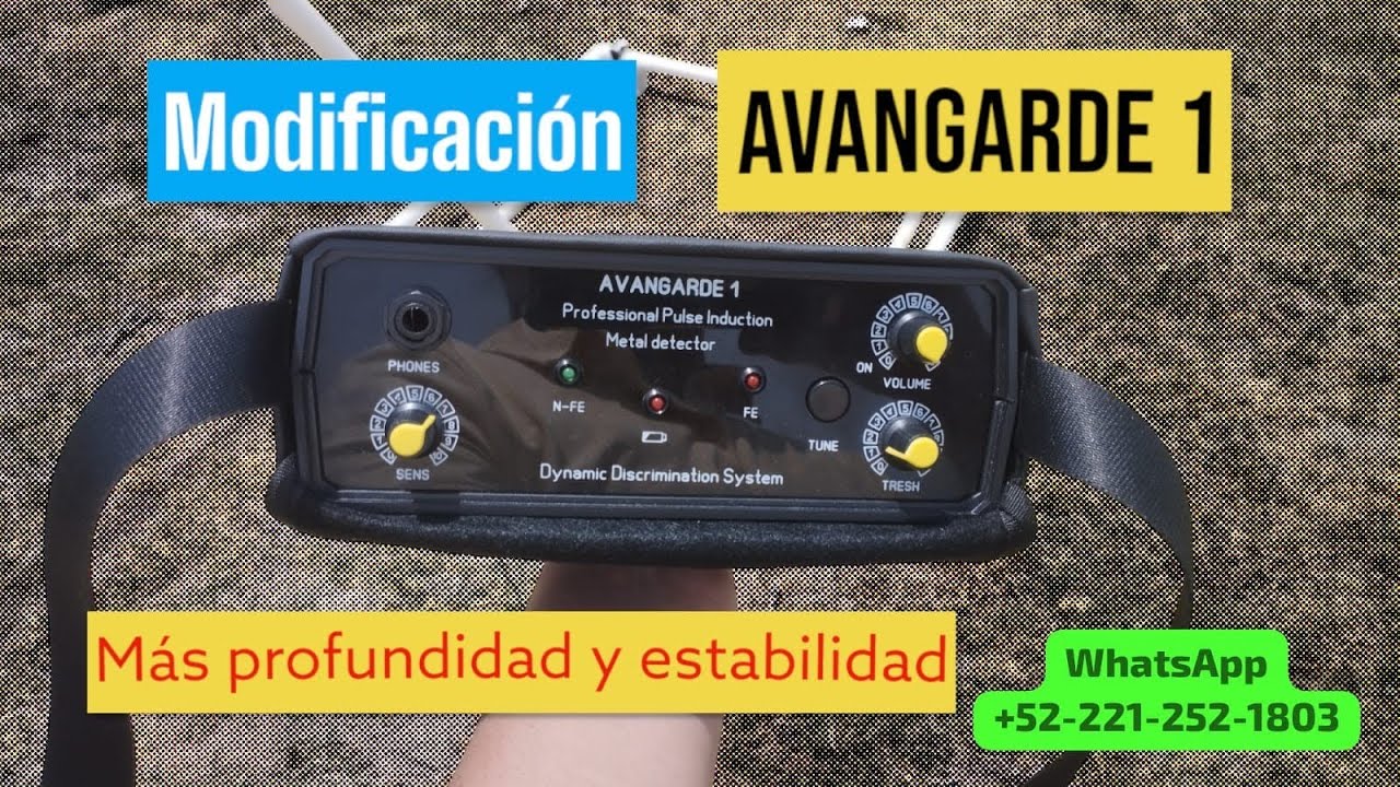 Detector de Metales AVANGARDE 1 /Modificado/