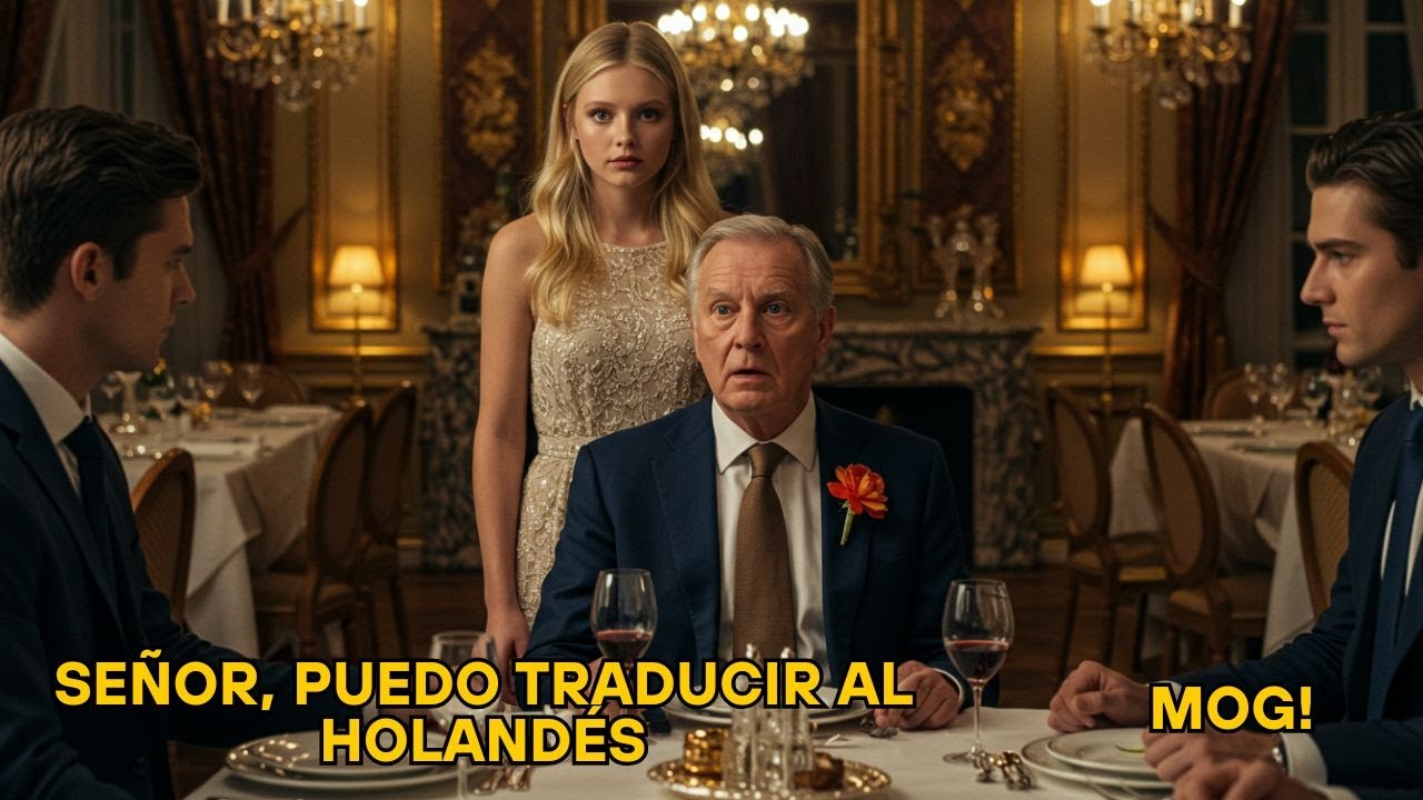 Un CEO multimillonario entró en pánico sin traductor… hasta que una camarera apareció