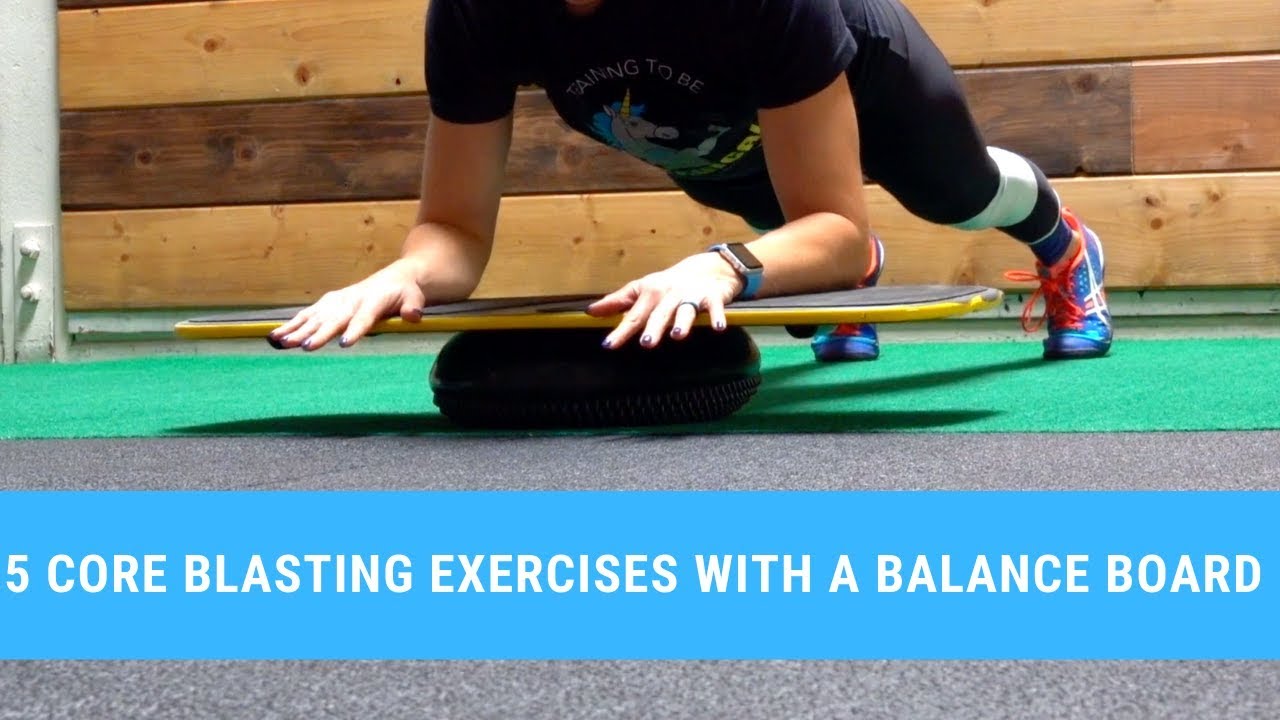 5 Core Blasting Exercises with a Balance Board - Revolution FIT