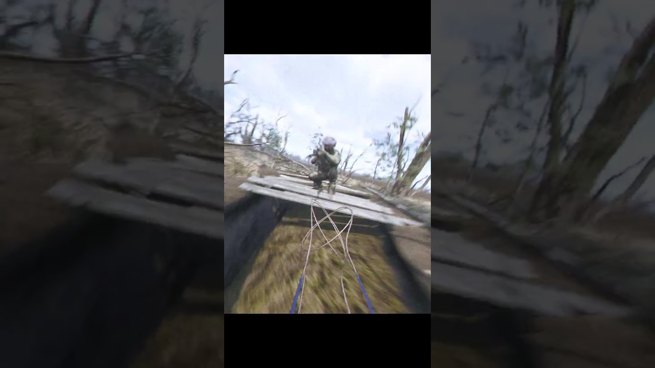 FPV Drone Attack On Enemy Trenches #fpvdrone #games #gaming #shorts