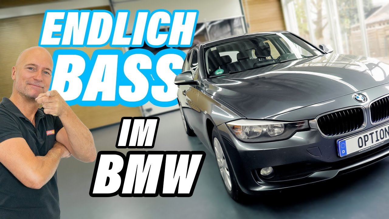 Subwoofer nachrüsten beim Standard Soundsystem für BMW E- und F-Serie