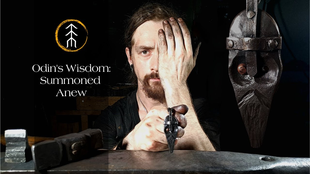 Forging an Odin Pendant: A Silent Journey into Norse Mythology