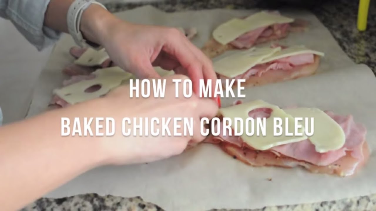 How to Make Baked Chicken Cordon Bleu | @cooksmarts