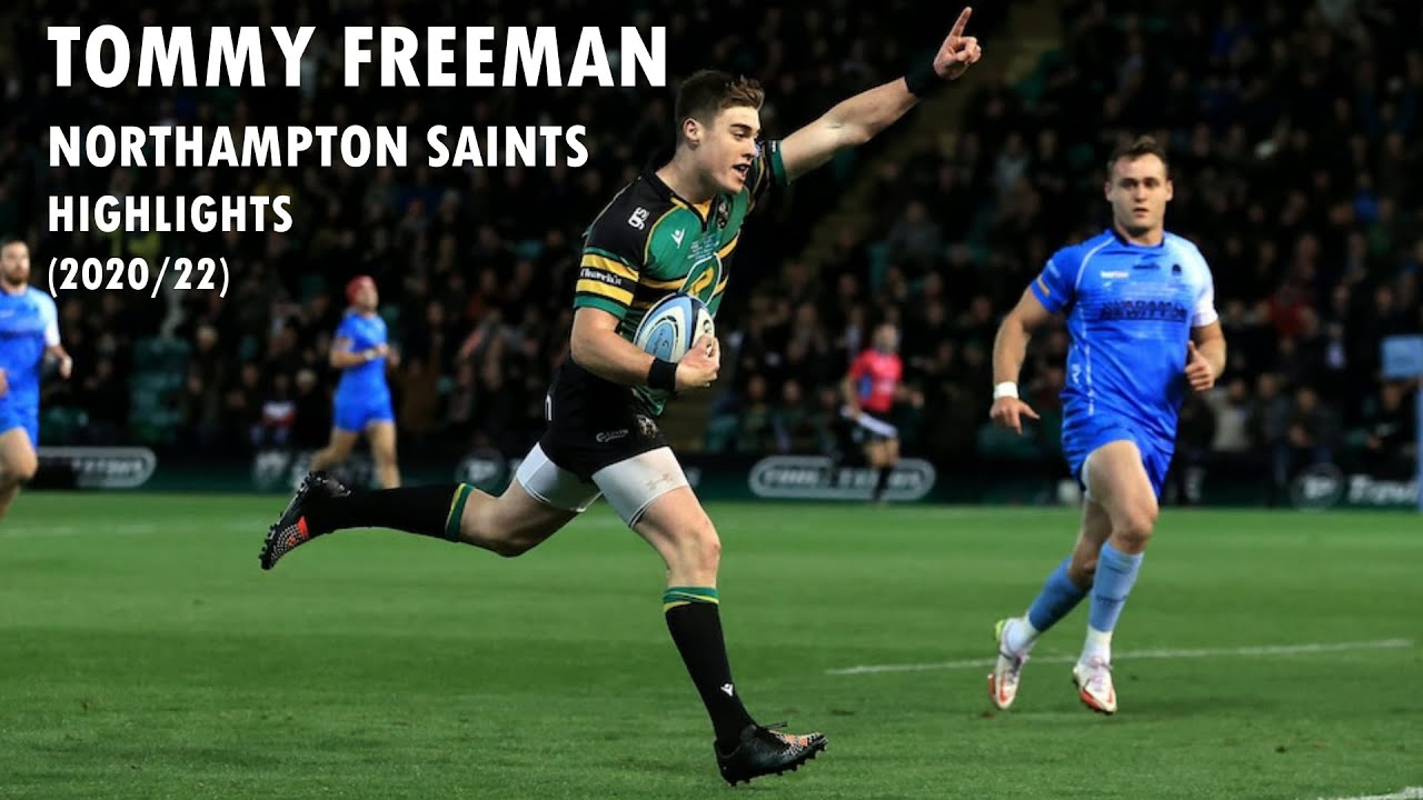 Tommy Freeman - Northampton Saints Rugby Highlights (2020/22)