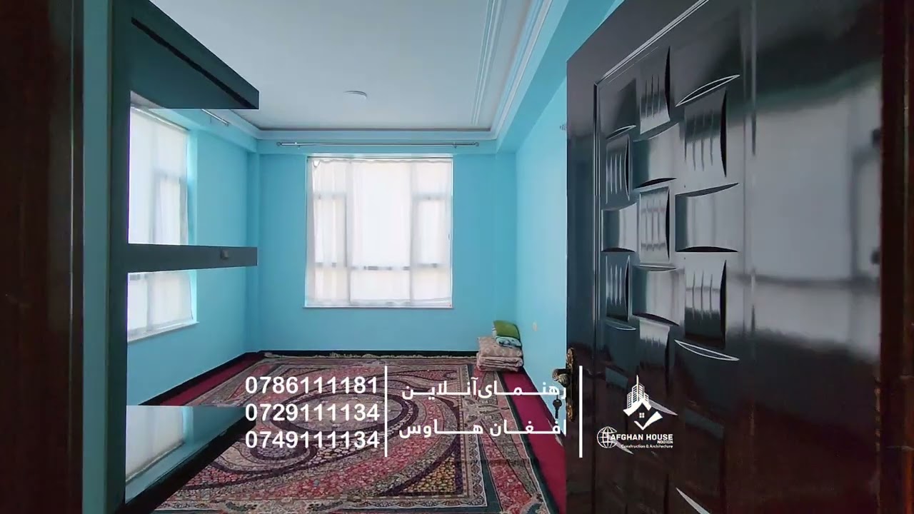 تعمیر فروشی سه منزله به مساحت 610 متر مربع در ناحیه ششم شهر کابل قلعه وزیر