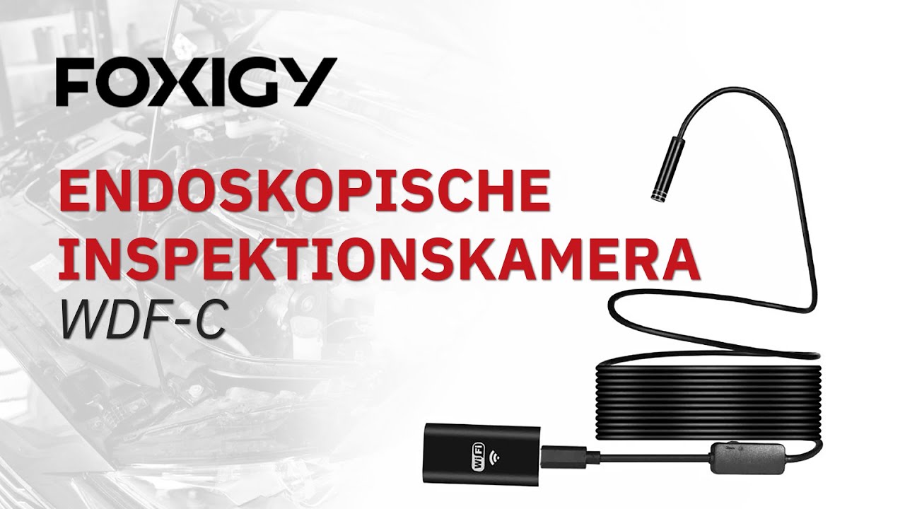 Endoskopische Inspektionskamera WDF-C WIFI - Foxigy.de