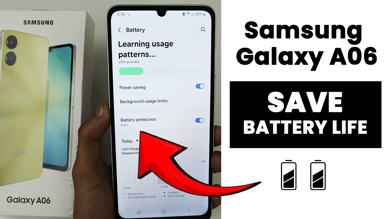 How to Save Battery Life in Samsung A06 | Extend Battery Life