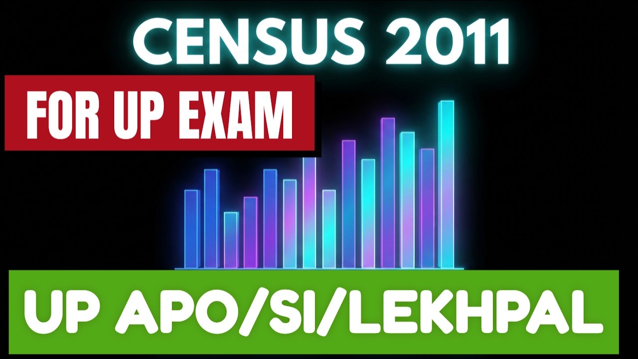 Census 2011 Complete Analysis for Exams | Important Facts, Data & Questions | Judiciary / UPPCS
