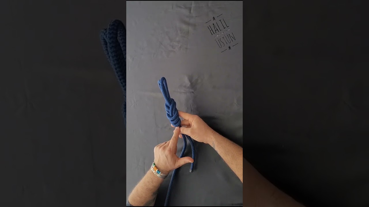 Çift Kulak Sekizli Düğümü / Figürü Eight Double Loop