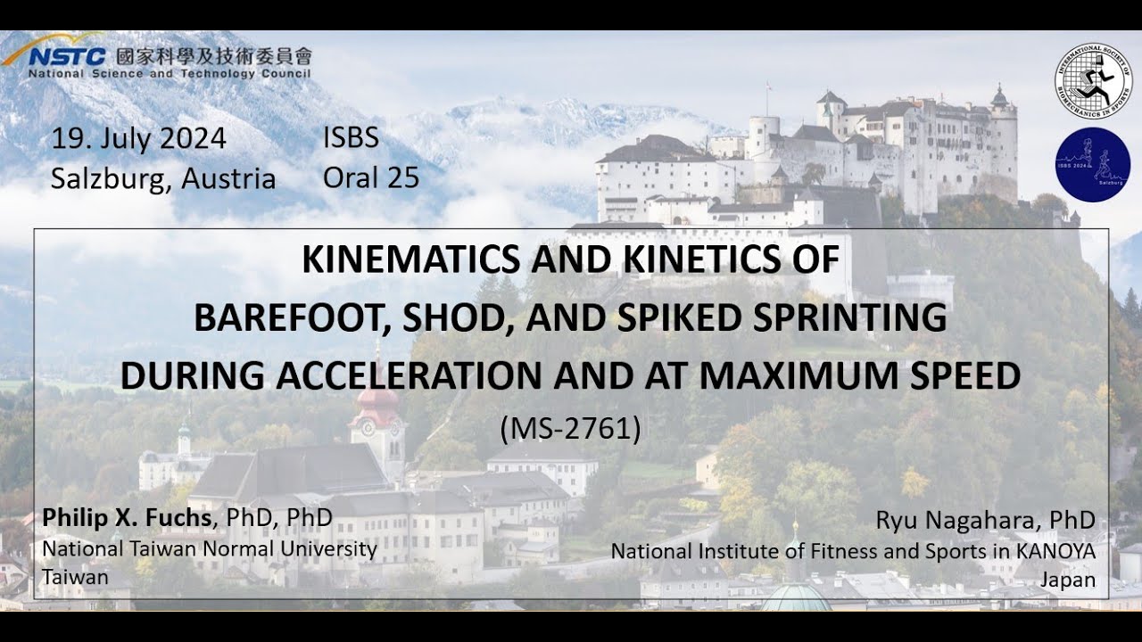 ISBS conference 2024: Sprinting biomechanics (original footage)