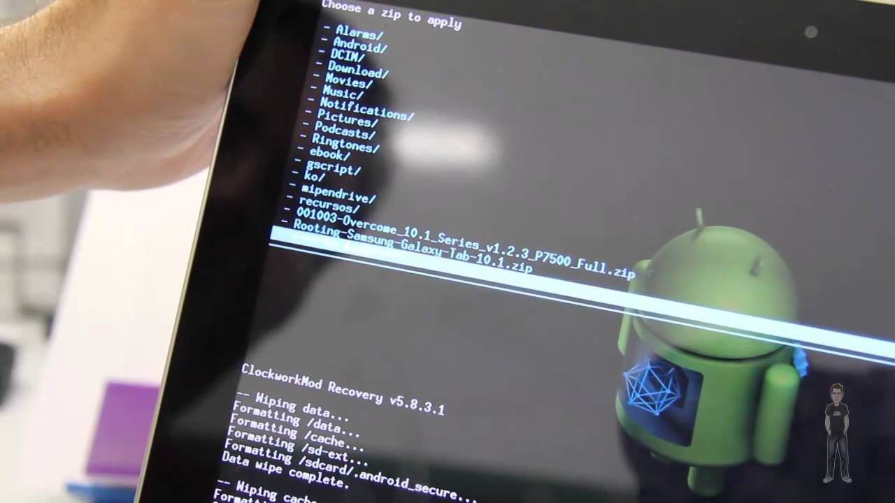 Tablet Samsung Galaxy Tab 10.1 3G. Instalar una ROM "cocinada". OVERCOME.