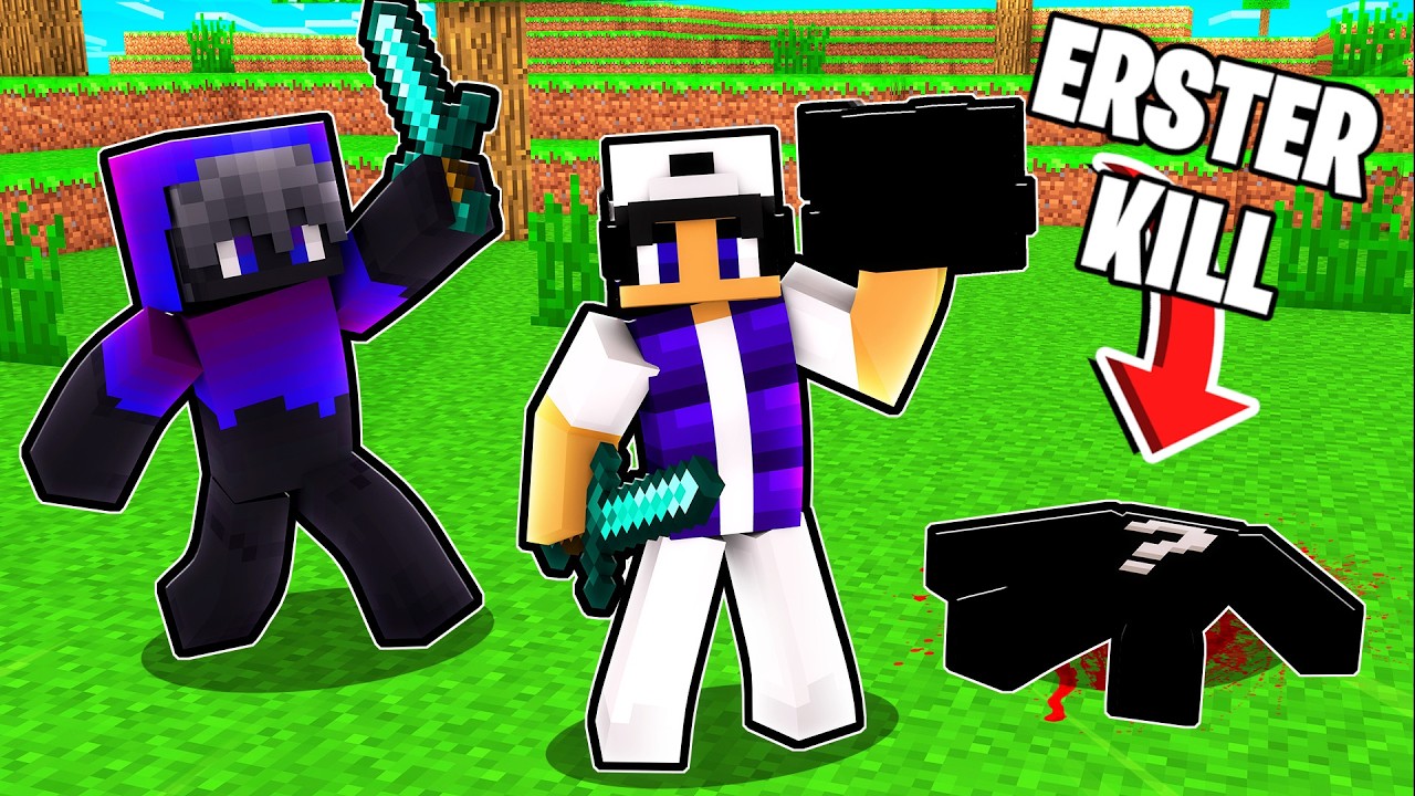 UNSER ERSTER KILL in MINECRAFT ALARM!