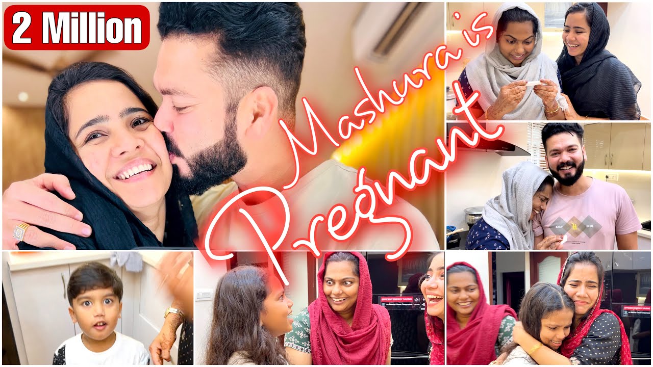 Mashura Is PREGNANT🤰| Family REACTIONS 🤩 | Mashura | Basheer Bashi | Suhana
