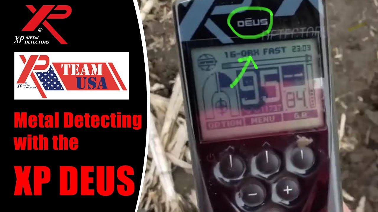Metal Detecting with the XP Deus using an ORX program