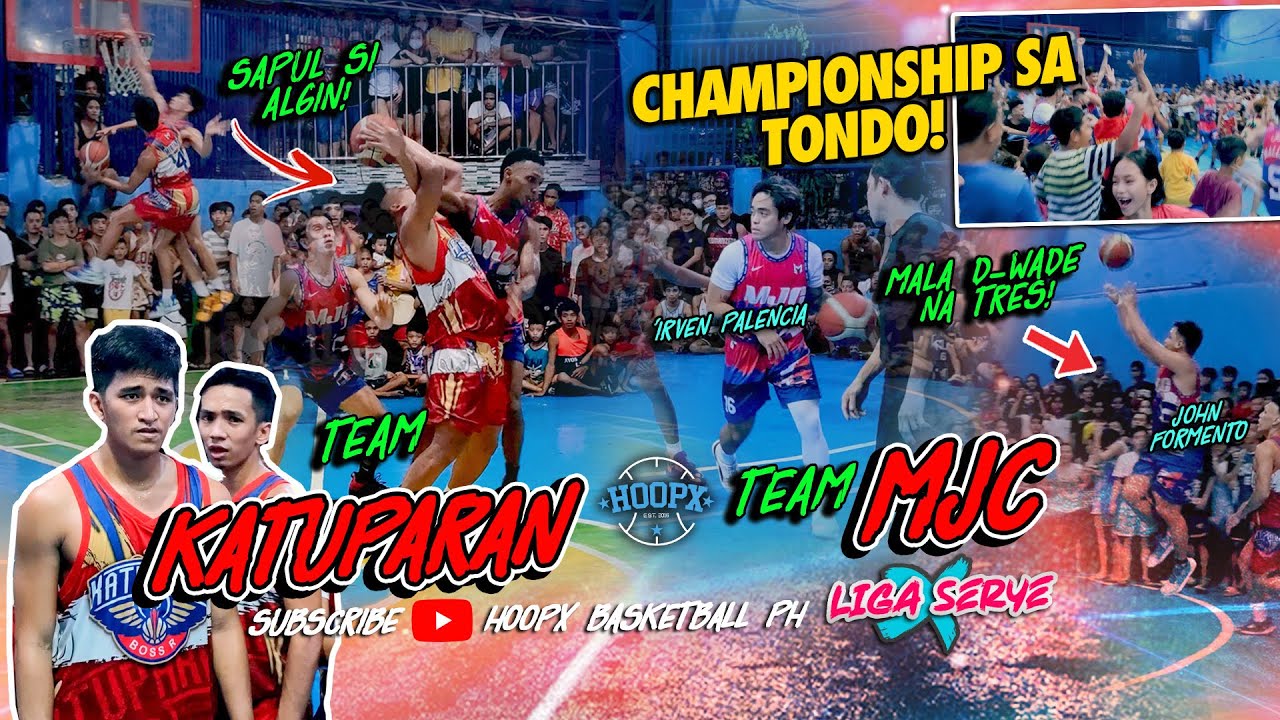 MALA D-WADE NA BUZZER BEATER!! NEVER SAY DIE NA LABAN NG BASKETBALL SA TONDO MANILA