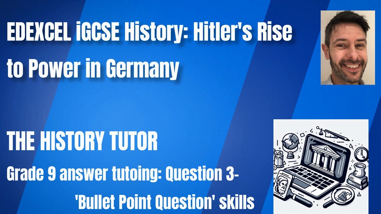 Приход Гитлера к власти — «пункт» (вопрос 3) — пример ответа на экзамен Edexcel iGCSE по истории.