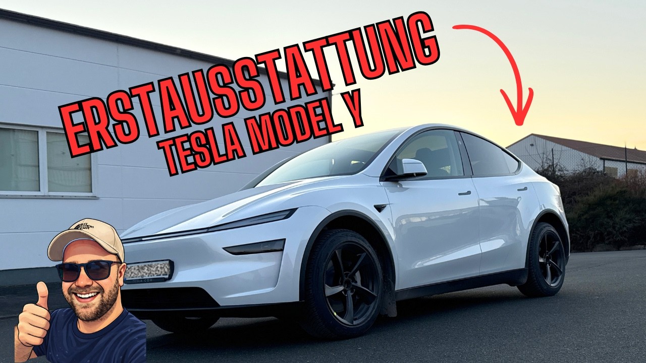 Erstausstattung für das Tesla Model Y Juniper 🚗⚡