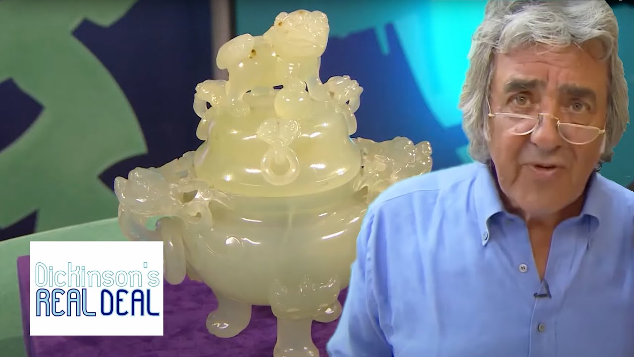 Magnificent Jadeite Bowl Brought to Garden City | Dickinson's Real Deal | HomeStyle