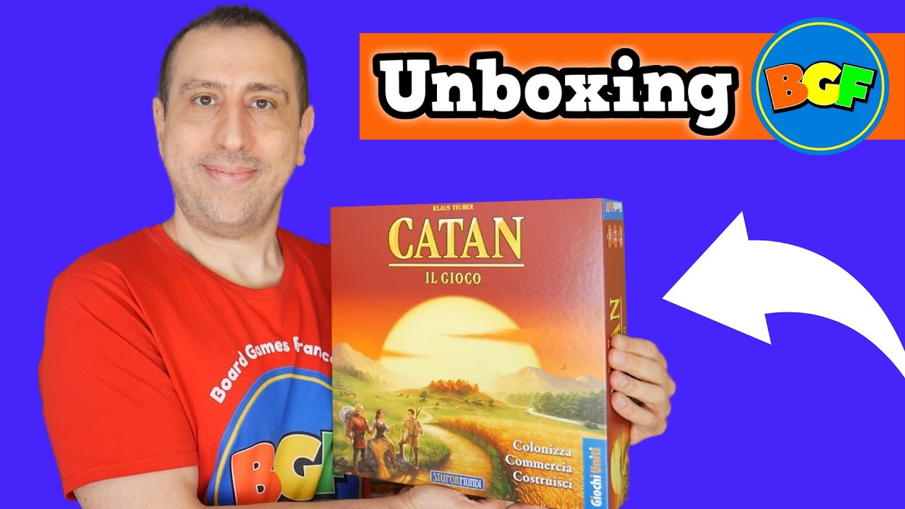Catan | Unboxing e recensione del materiale | Gioco da tavolo di Giochi Uniti