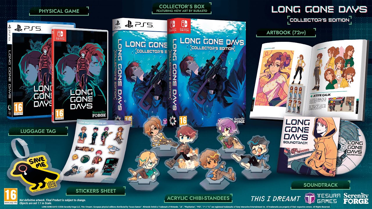 Long Gone Days Physical Edition Announcement - #PS5 and #Switch