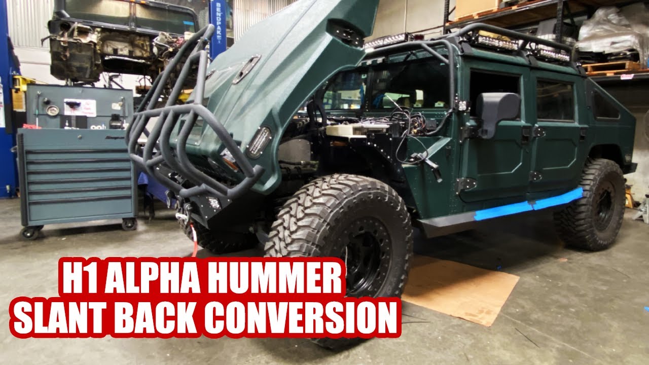 H1 ALPHA HUMMER SLANT BACK CONVERSION