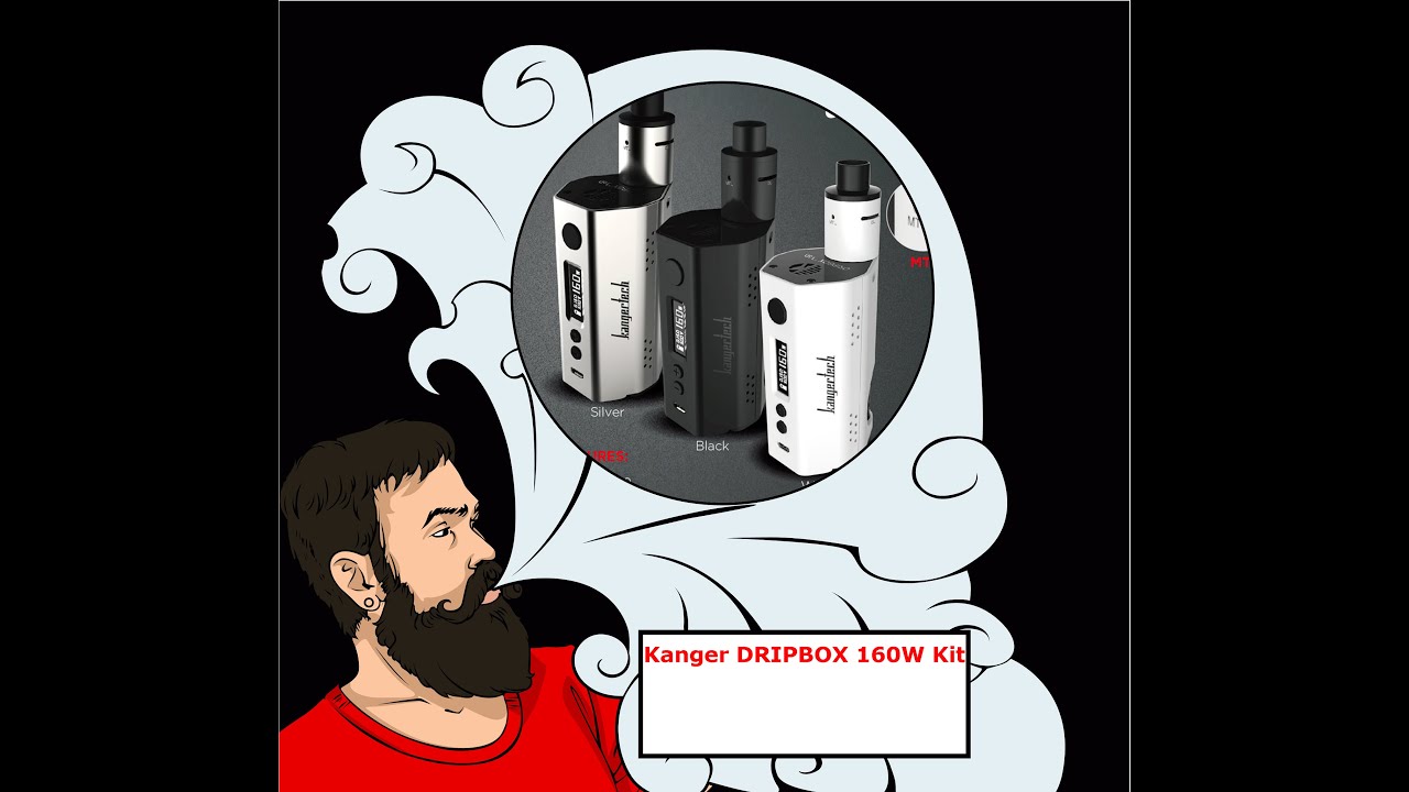 Vape обзор №123. Kanger Dripbox 160W Kit