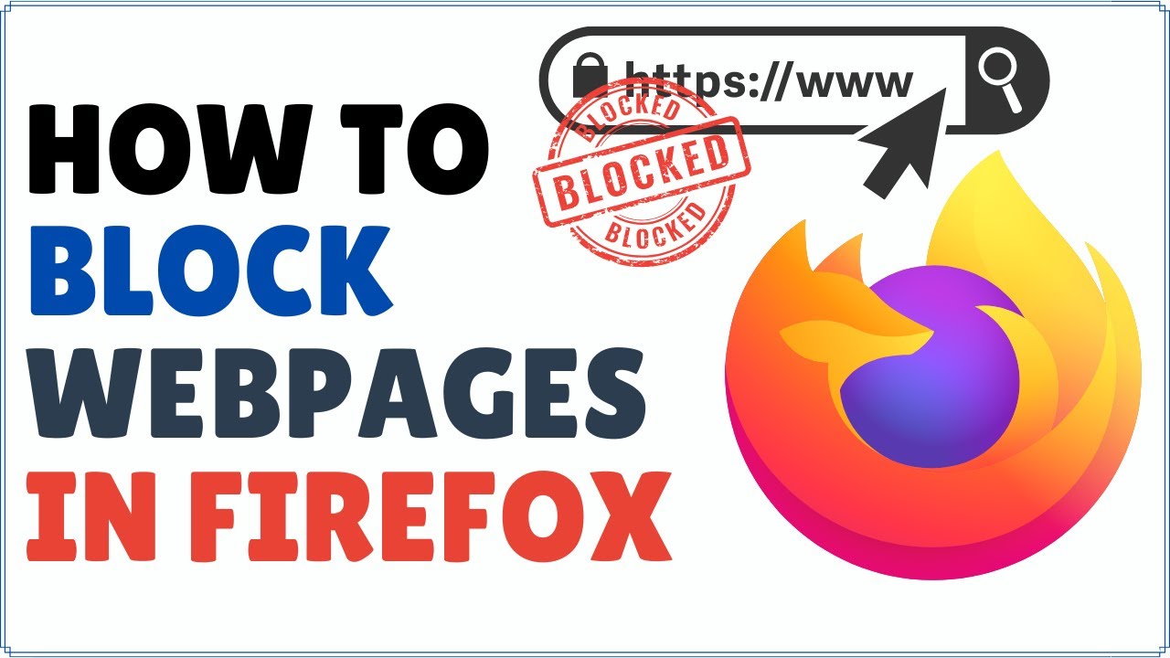 How to Block Websites in Firefox