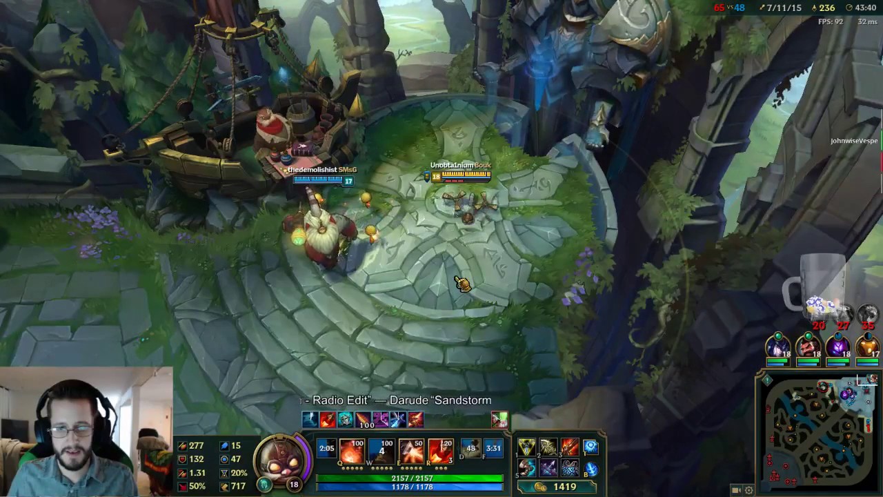 Check out the new Groundhog Corki skin! Crazy glitch