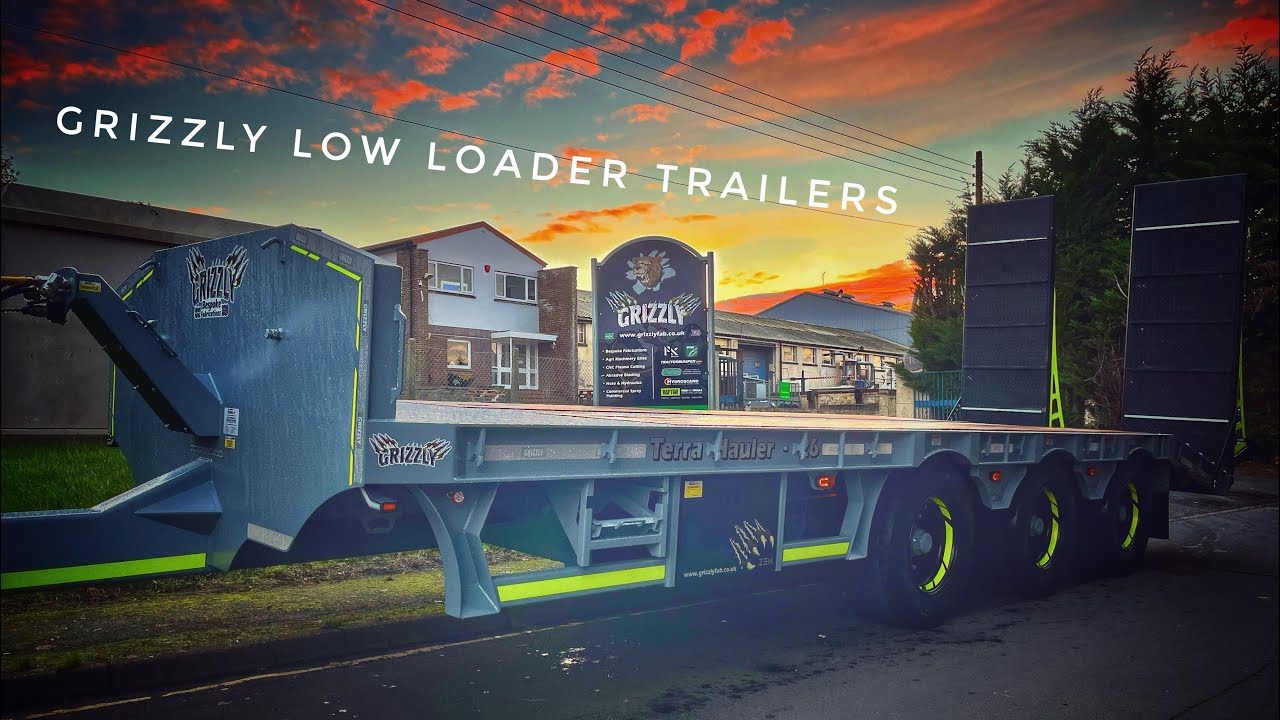 NEW 2023 Grizzly LOW LOADER Trailers 💪🏻 | Really we’ll built!