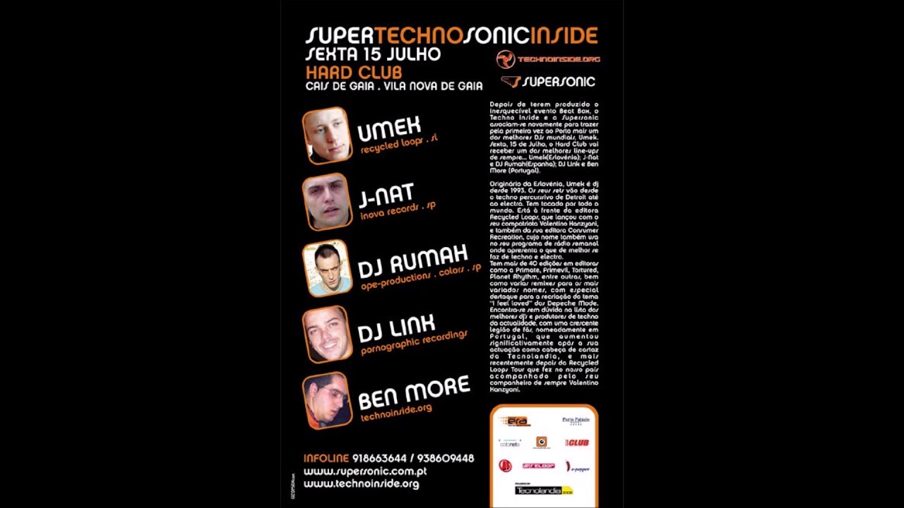 DJ Link - Live @ SuperTechnoSonicInside - Hard Club, Vila Nova de Gaia, Portugal 15.07.2005.