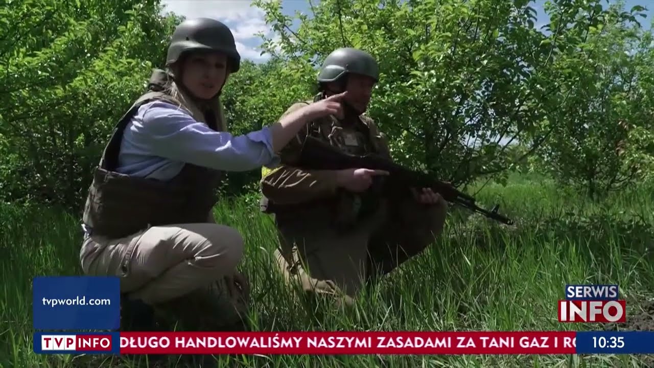 Odwaga obrońców Ukrainy zadziwiła cały świat. Relacja z linii frontu red. Karoliny Pajączkowskiej