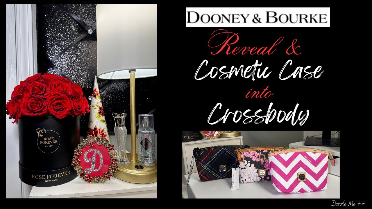 🔥DOONEY & BOURKE Cosmetic case turn into crossbody 🔥