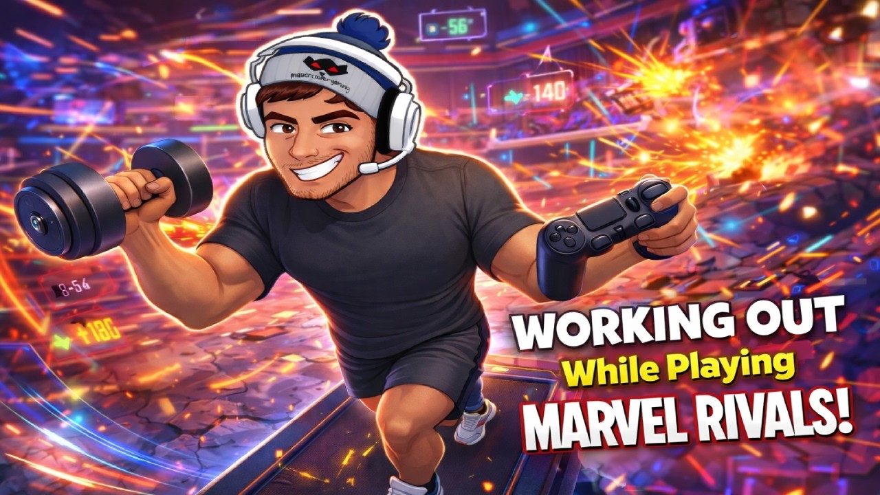 Doctor Strange Gameplay While Exercising On A Walking Pad