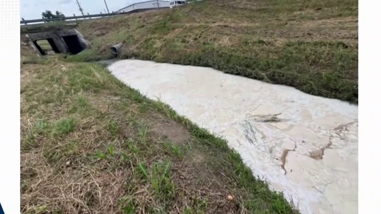 Cosmetic company under investigation after 100 gallons of coconut lotion spilled in White Oak Bayou