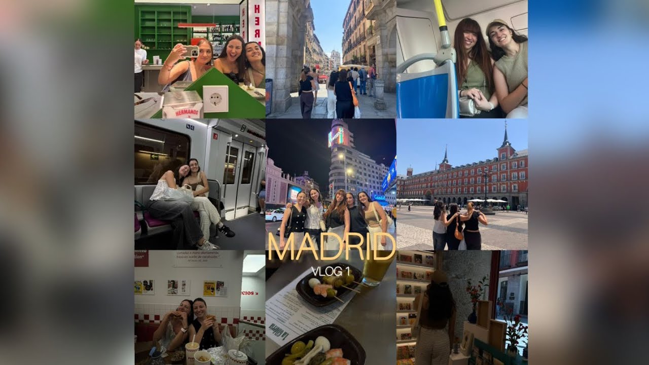 Vlog 1 de Nocheo l Viaje a Madrid (28/05/2025 - 31/05/2025)