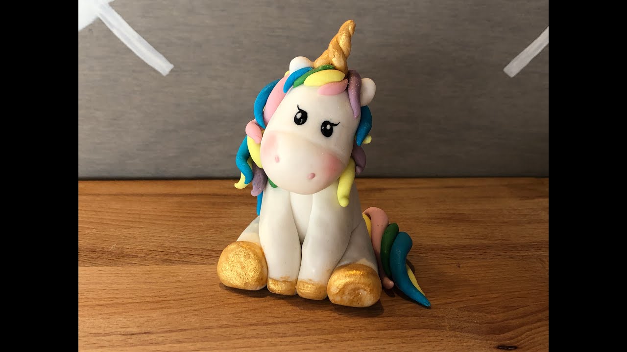 Unicorno di pasta di zucchero (Parte 1)￼