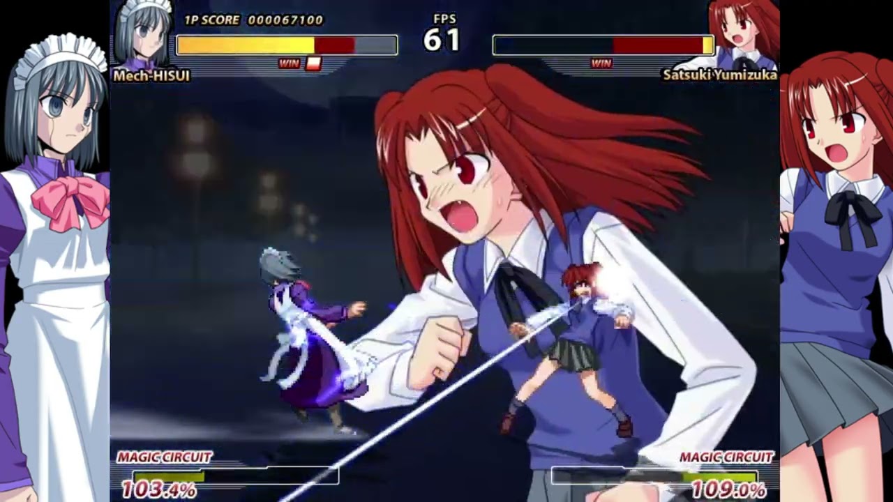 Mech Hisui Gameplay 4 (Melty Blood Re-Act)