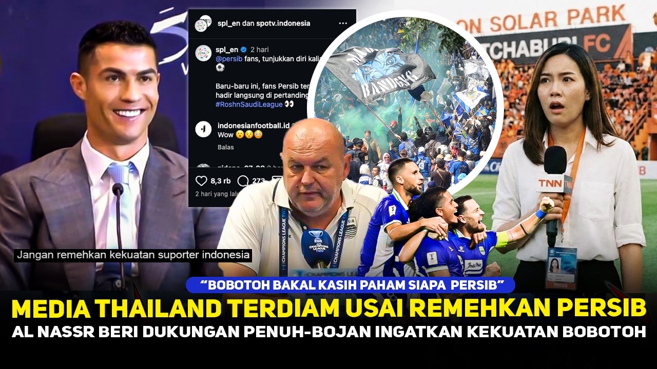 YAKIN PERSIB MAMPU REMONTADA❗️DUKUNGAN DARI AL NASSR VIRAL~MEDIA ASIA TERDIAM