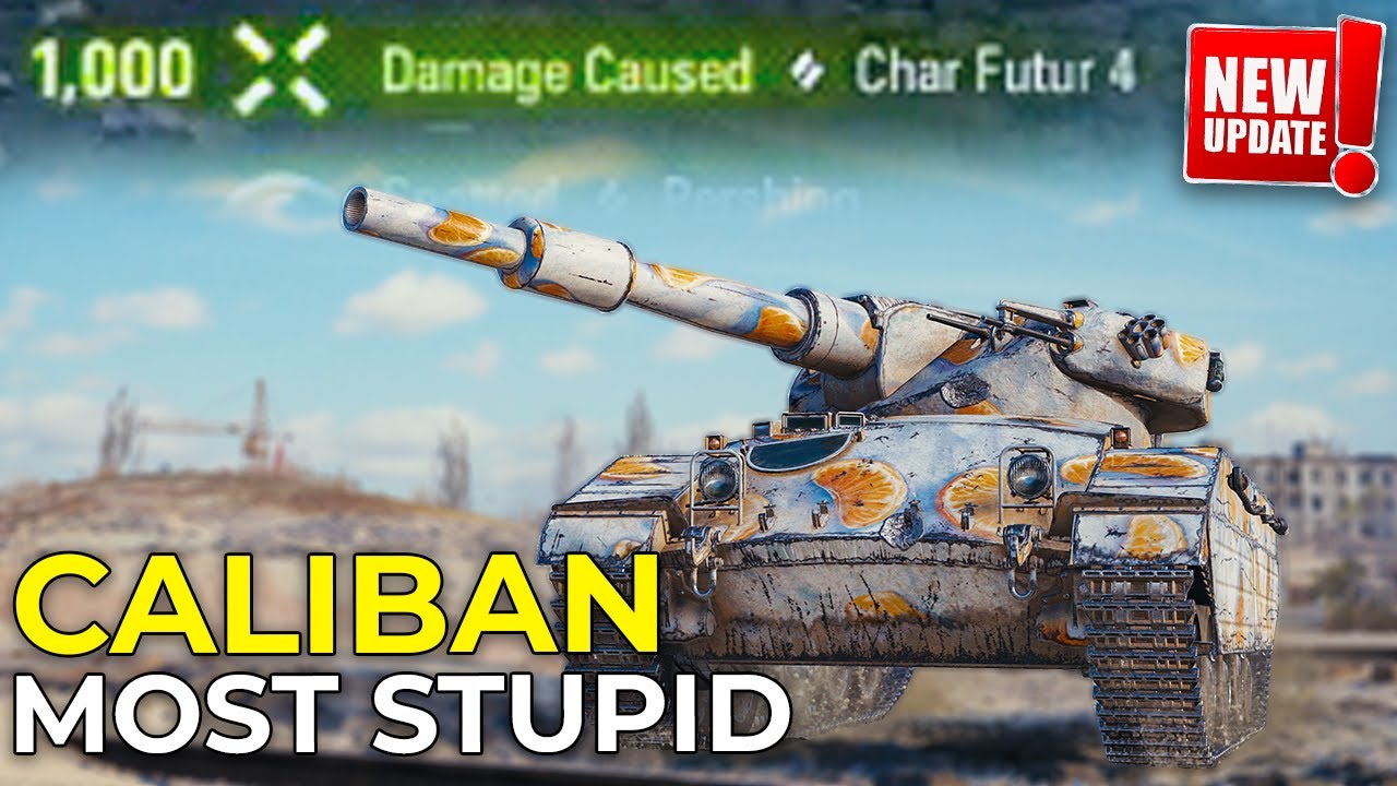 Caliban, The Most STUPID Tank in World of Tanks | New CALIBAN